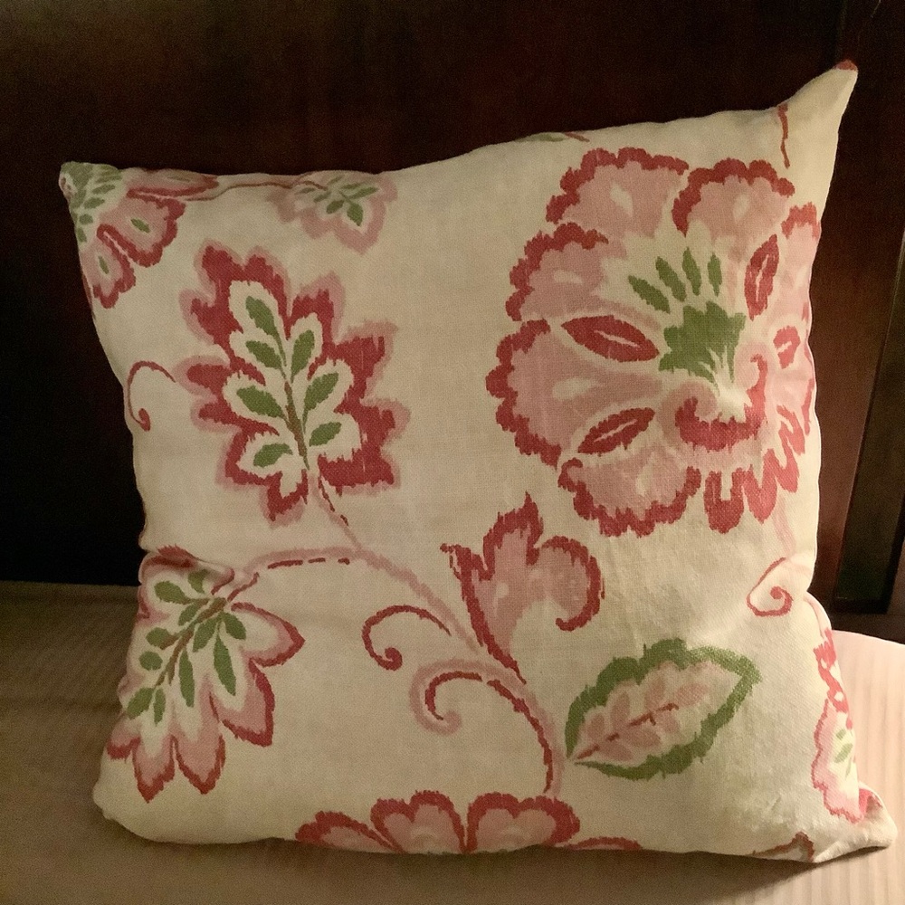‘Pillow Talk’ custom decorative pillow